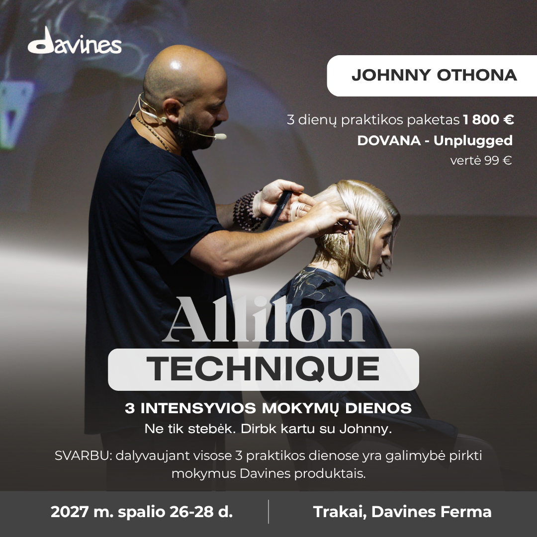 ALLILON Technique trijų dienų praktikos paketas su Johnny Othona, 2027 m. spalio 26–28 d.